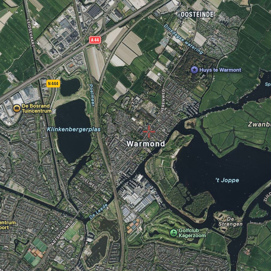 Werkgebied dakdekker Warmond